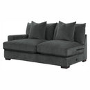 Worchester Left Side 2-Seater in Gray 9857DG-2L