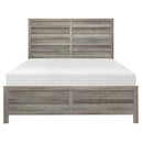Mandan Full Panel Bed in Weathered Gray 1910GYF-1*