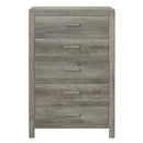Mandan 5 Drawer Chest in Weathered Gray 1910GY-9
