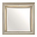 Youth Loudon Mirror in Champagne Metallic B1515-6