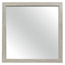 Quinby Mirror in Light Brown 1525-6