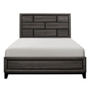 Davi Queen Panel Bed in Gray 1645-1*