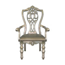 Catalonia Arm Chair in Platinum Gold (Set of 2)