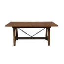 Holverson Dining Table in Rustic Brown 1715-94