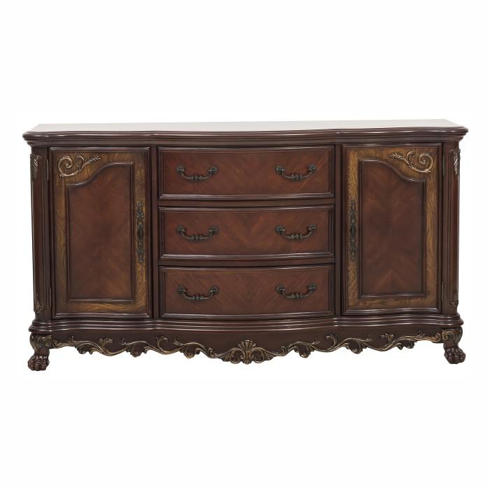 Deryn Park Buffet/Server in Dark Cherry 2243-55