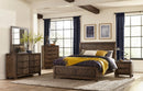 Parnell Queen Panel Bed in Rustic Cherry 1648-1*