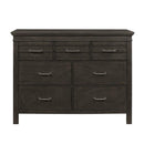Blaire Farm Dresser in Saddle Brown Wood 1675-5