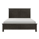 Blaire Farm Queen Panel Bed in Saddle Brown Wood 1675-1*