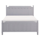 Wellsummer Full Panel Bed in Gray 1803GYF-1*
