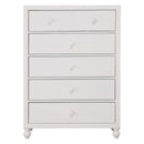Wellsummer 5 Drawer Chest in White 1803W-9