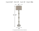Bernadate Lamp Set - 5th Ave Furniture