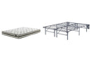 8 Inch Chime Innerspring Mattress Set - 5th Ave Furniture