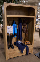 Dovander Hall Tree with Storage Bench - 5th Ave Furniture