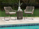 Majors Beach Outdoor Table and 2 Chairs - 5th Ave Furniture