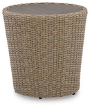 Danson Outdoor End Table - 5th Ave Furniture
