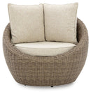Danson Swivel Lounge with Cushion (Set of 2) - 5th Ave Furniture