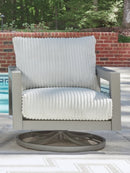 Hurley Park Outdoor Swivel Chair with Cushion - 5th Ave Furniture