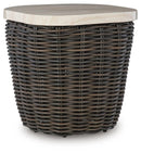 Kimora Outdoor End Table - 5th Ave Furniture