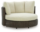 Kimora Outdoor Swivel Lounge Chair with Cushion - 5th Ave Furniture