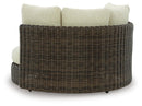 Kimora Outdoor Swivel Lounge Chair with Cushion - 5th Ave Furniture