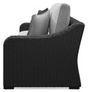 Beachcroft Outdoor Sofa with Cushion - 5th Ave Furniture