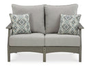 Visola Outdoor Sofa and Loveseat Set - 5th Ave Furniture
