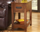 Breegin Chairside End Table - 5th Ave Furniture
