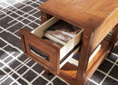 Breegin Chairside End Table - 5th Ave Furniture