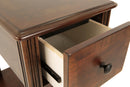 Breegin Chairside End Table - 5th Ave Furniture