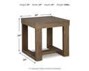 Cariton End Table - 5th Ave Furniture