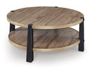 Ridgester Coffee Table - 5th Ave Furniture