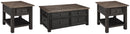 Tyler Creek Occasional Table Set - 5th Ave Furniture
