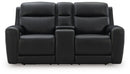 5Z-Relaxation Power Reclining Loveseat with Console - 5th Ave Furniture