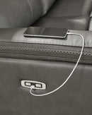 Bleckley Power Reclining Sectional - 5th Ave Furniture
