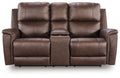 Bleckley Power Reclining Loveseat with Console - 5th Ave Furniture