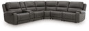 5Z - Pittson Power Reclining Sectional - 5th Ave Furniture