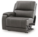 5Z - Pittson Power Sectional Reclining Sofa - 5th Ave Furniture