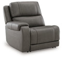 5Z - Pittson Power Sectional Reclining Sofa - 5th Ave Furniture