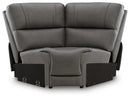 5Z - Pittson Power Reclining Sectional - 5th Ave Furniture