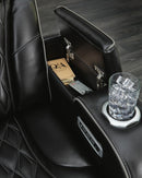 Boyington Power Reclining Loveseat with Console - 5th Ave Furniture