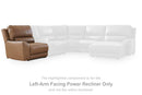 DeepWakes Reclining Sectional with Storage Console - 5th Ave Furniture