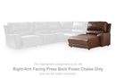 DeepWakes Power Reclining Sectional with Chaise - 5th Ave Furniture