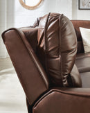 DeepWakes Reclining Sectional with Storage Console - 5th Ave Furniture