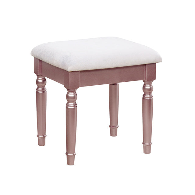 TRACY Rose Gold Vanity w/ Stool