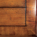 MAYVILLE Black/Antique Oak Dining Table w/ 1x18 Leaf