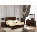 Spruce Full & Queen Bed Chrome & Expressso
