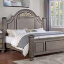Syracuse Bed Cherry & Grey
