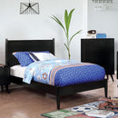 Lennart Bed Oak, Black, Gray, & White
