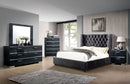 Cayla Cal.King, E.King, & Queen Bed Silver & Grey - 5th Ave Furniture