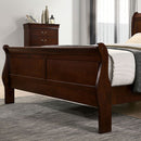 Louis Philippe Full, Twin, Full, & King Bed Black, Grey, Brown & White - 5th Ave Furniture